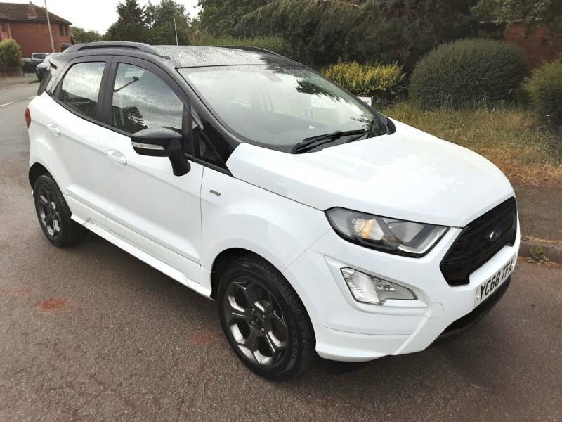 Ford Ecosport 1.0 Ecoboost 125 St-line White
