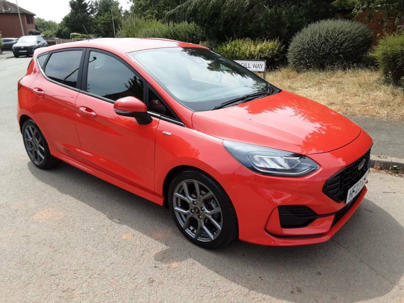Ford Fiesta 1.0 Ecoboost St-line - 2023 23 HF23KVP Red #6