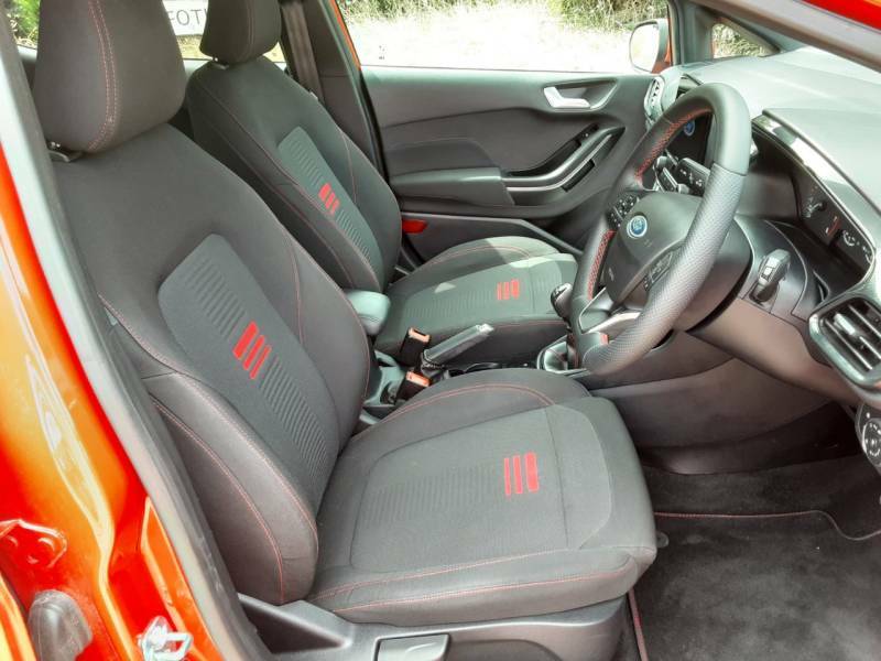 Ford Fiesta 1.0 Ecoboost St-line - 2023 23 HF23KVP Red #4