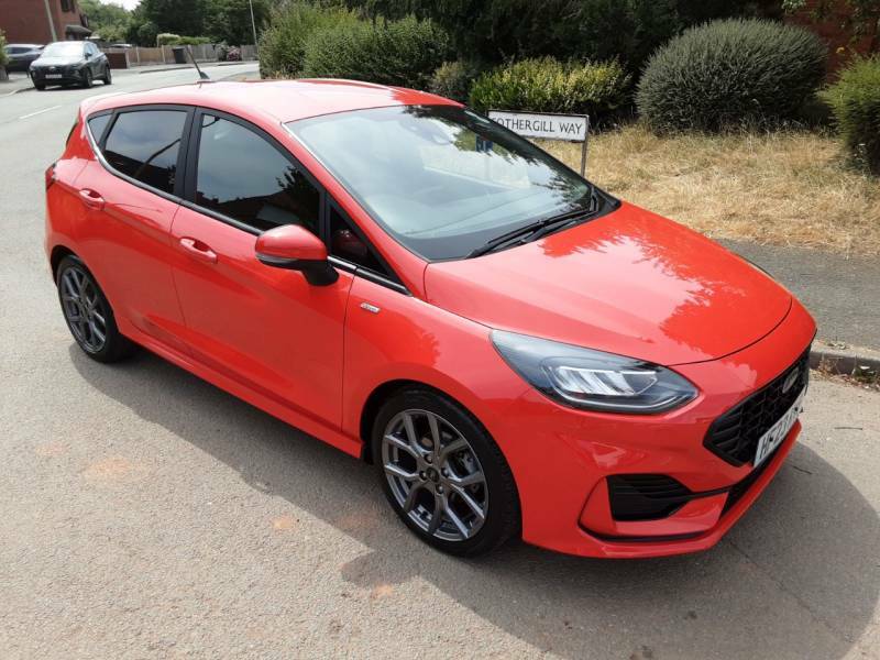 Ford Fiesta 1.0 Ecoboost St-line - 2023 23 Red