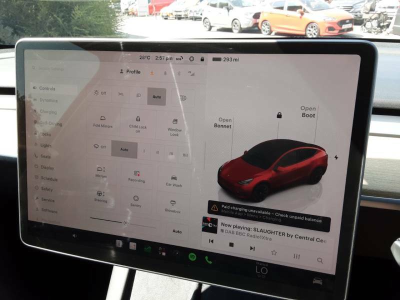 Tesla Model Y Long Range Awd Red #4
