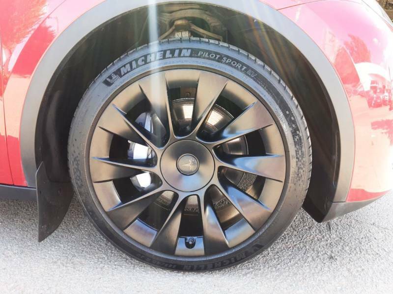 Tesla Model Y Long Range Awd Red #6