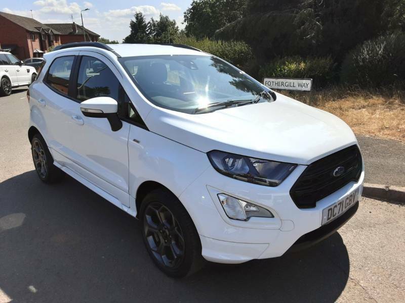 Ford Ecosport 1.0 Ecoboost 125 St-line White #5
