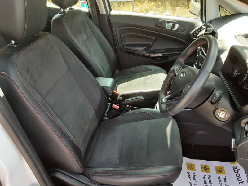 Ford Ecosport 1.0 Ecoboost 125 St-line White #4