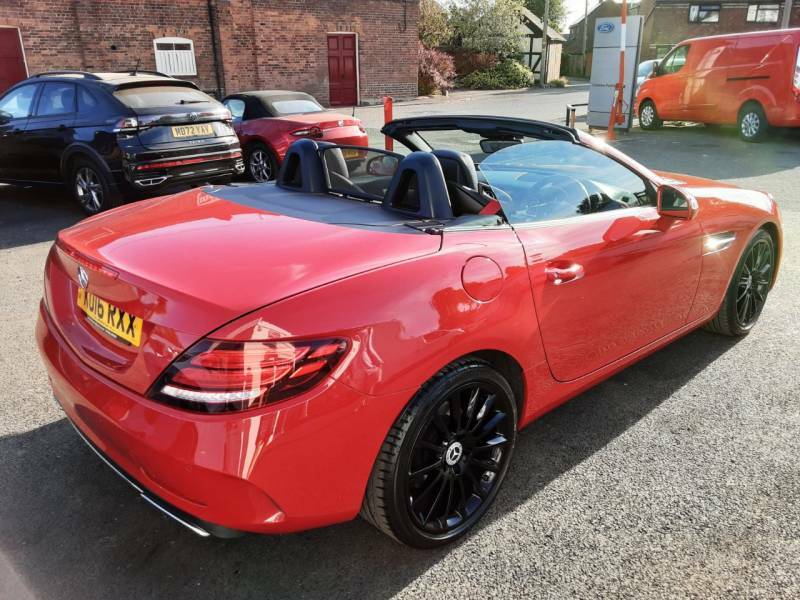 Mercedes-Benz SLC Slc 200 Amg Line 9G-tronic Red #2