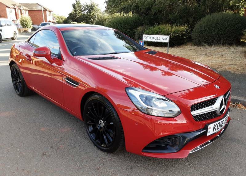 Mercedes-Benz SLC Slc 200 Amg Line 9G-tronic Red