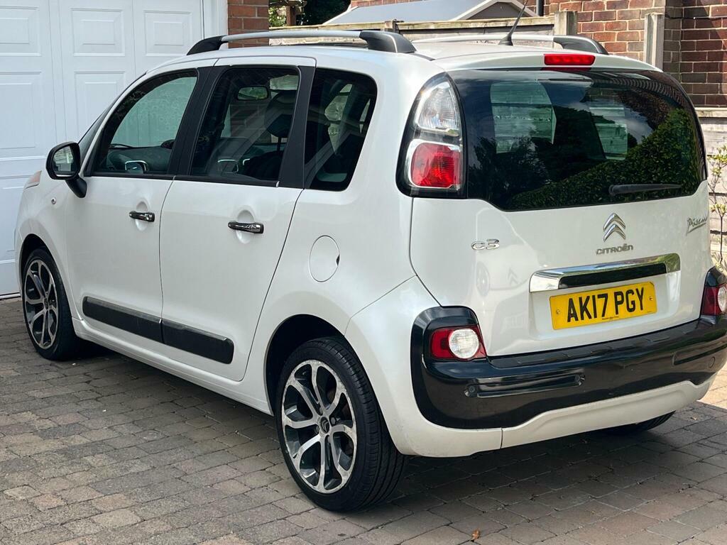 Citroen C3 Picasso 1.2 Puretech Platinum Euro 6 White #2
