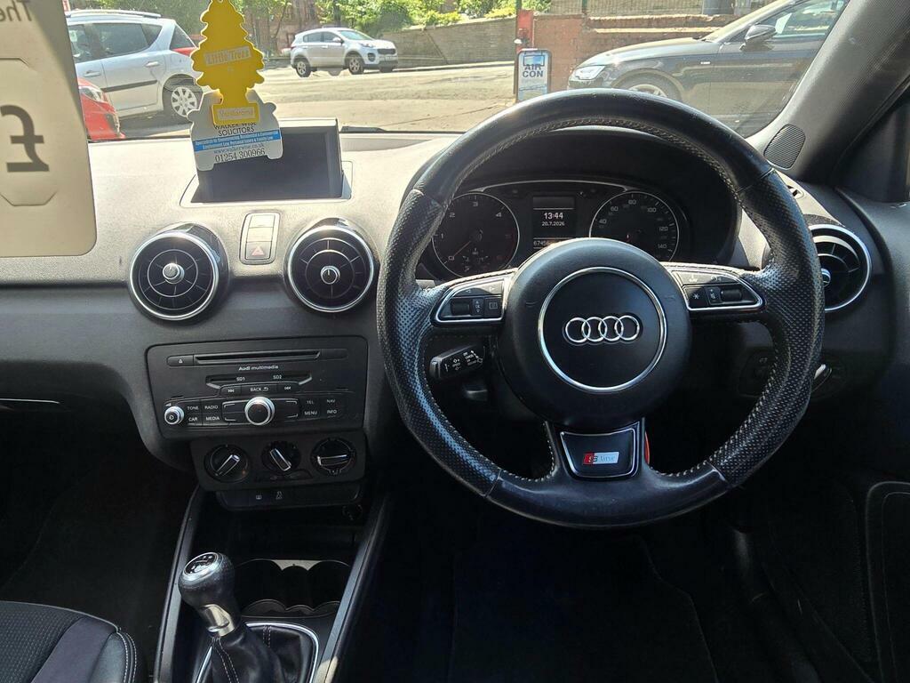 Audi A1 1.6 Tdi S Line 20 Tax Bluetooth Half Le White #7