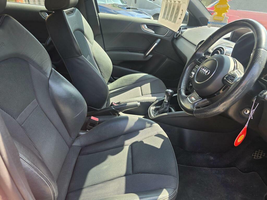 Audi A1 1.6 Tdi S Line 20 Tax Bluetooth Half Le White #4