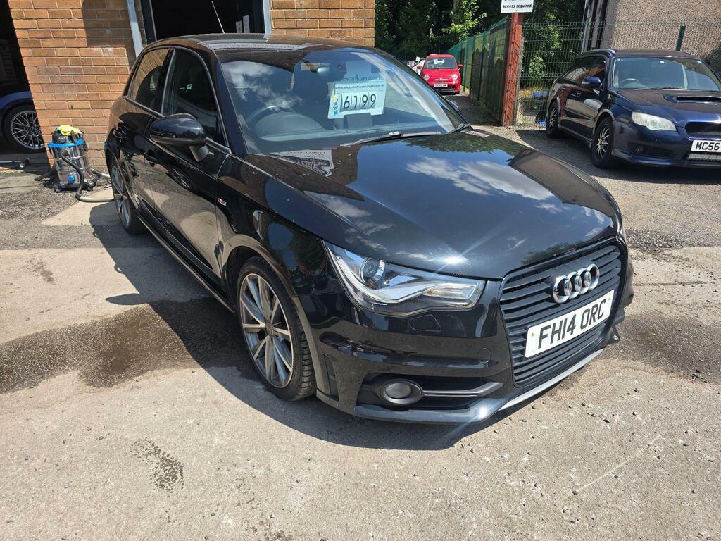 Audi A1 1.6 Tdi S Line 20 Tax Bluetooth Half Le White #1