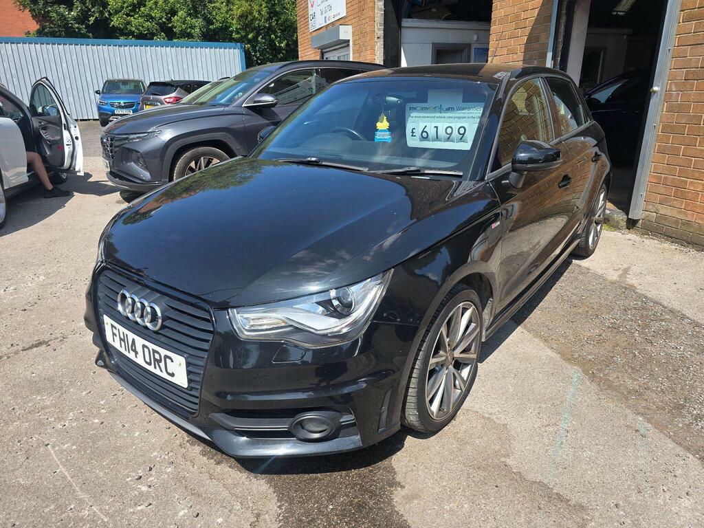 Audi A1 1.6 Tdi S Line 20 Tax Bluetooth Half Le White #3