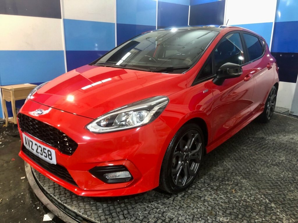 Ford Fiesta 1L St-line X Red
