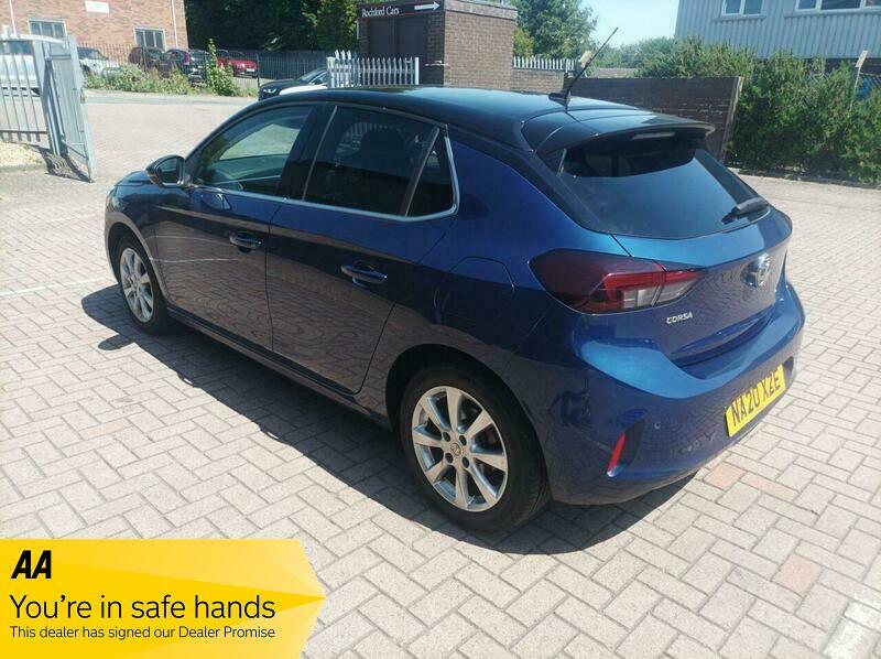 Vauxhall Corsa 1.2 Turbo Elite Nav NA20XZE Blue #3