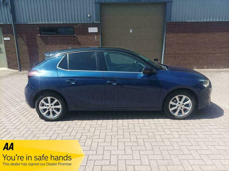 Vauxhall Corsa 1.2 Turbo Elite Nav NA20XZE Blue #5