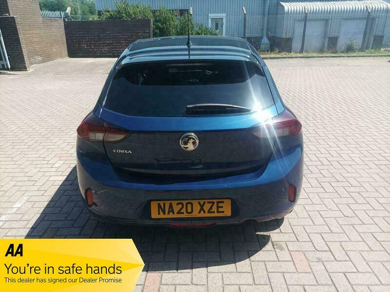 Vauxhall Corsa 1.2 Turbo Elite Nav NA20XZE Blue #4
