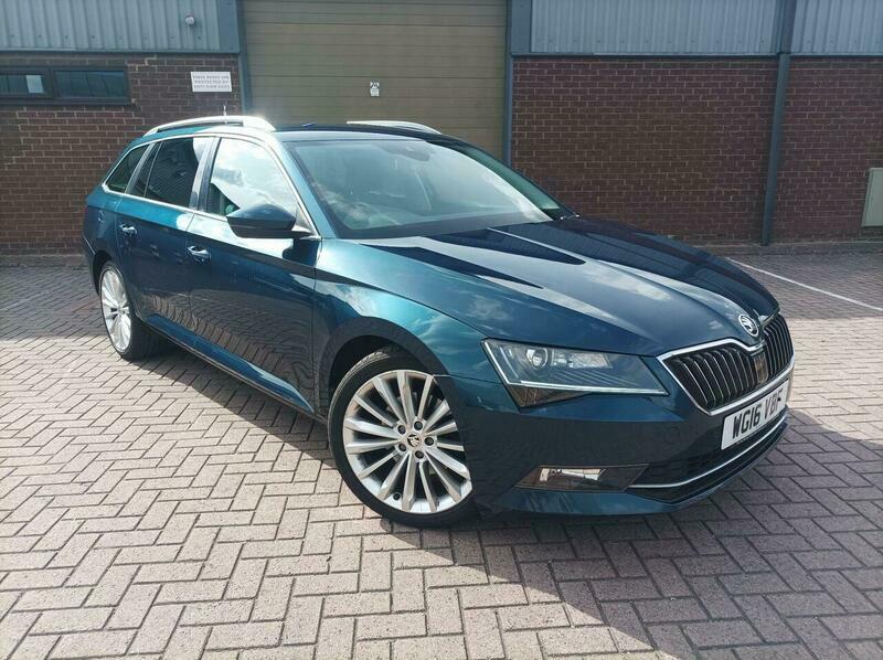 Skoda Superb 2.0 Tdi Se L Blue