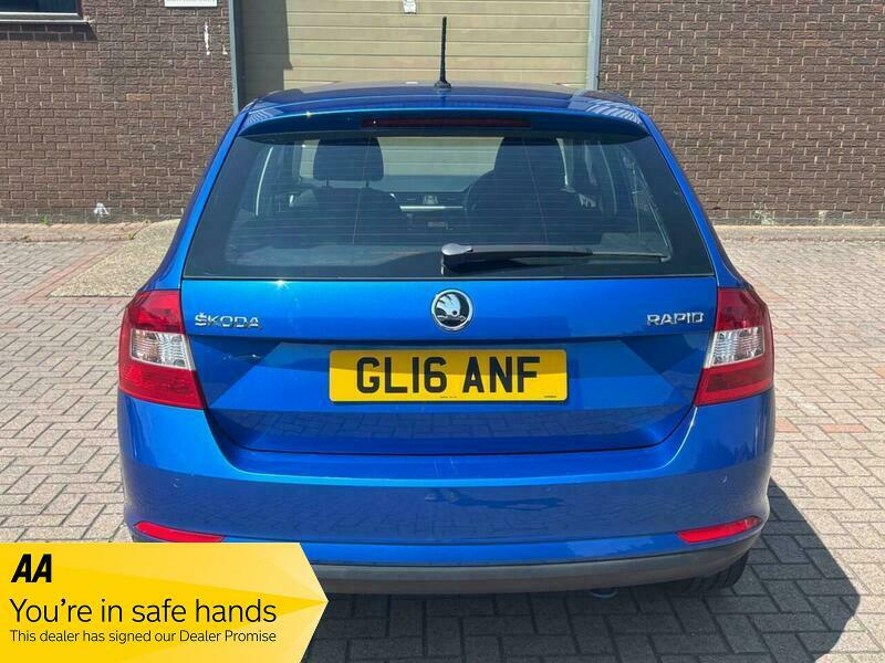 Skoda Rapid 1.2 Tsi Se Tech Blue #6