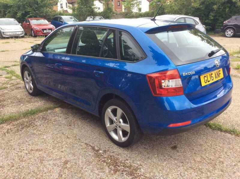 Skoda Rapid 1.2 Tsi Se Tech Blue #3