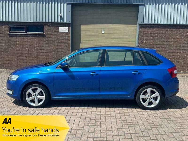 Skoda Rapid 1.2 Tsi Se Tech Blue #5