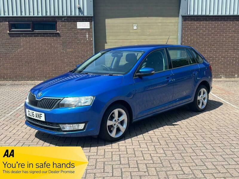 Skoda Rapid 1.2 Tsi Se Tech Blue #3