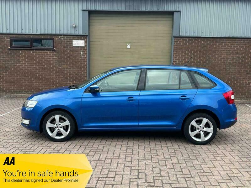 Skoda Rapid 1.2 Tsi Se Tech Blue #3