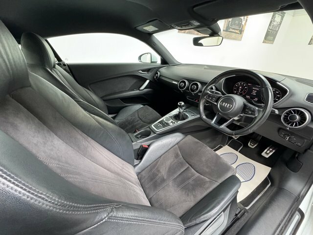 Audi TT Tfsi Sport Coupe White #6