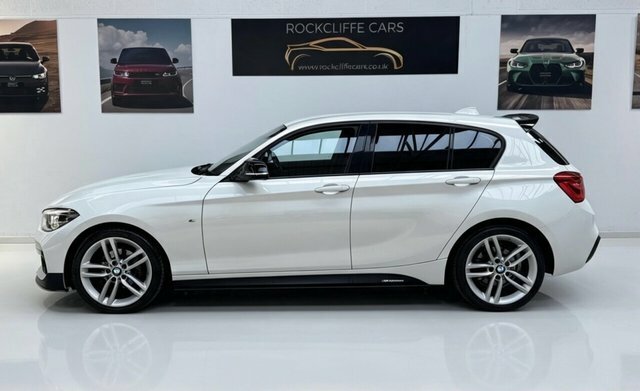 BMW 1 Series 116D M Sport Hatchback White #3