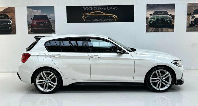 BMW 1 Series 116D M Sport Hatchback White #2