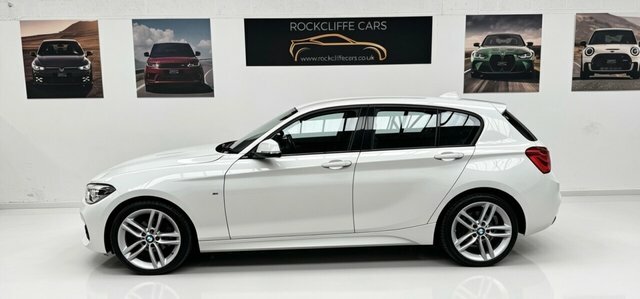 BMW 1 Series 116D M Sport Hatchback White #3