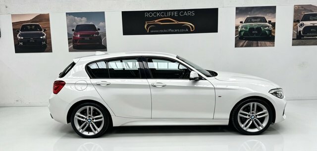 BMW 1 Series 116D M Sport Hatchback White #2