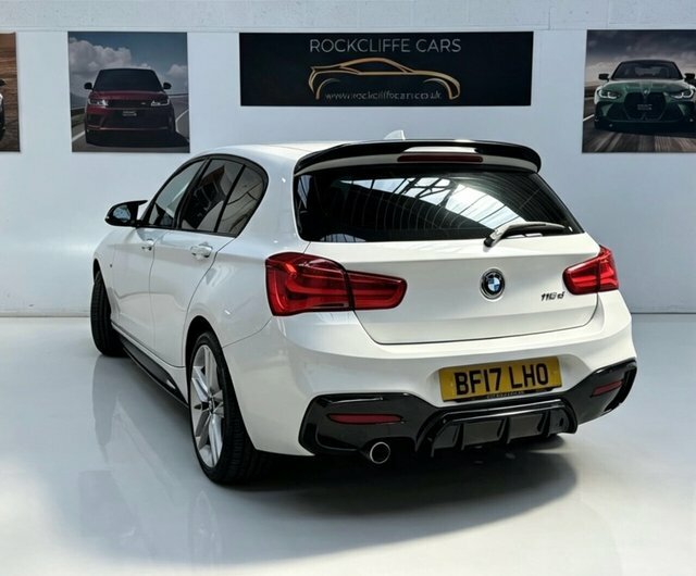 BMW 1 Series 116D M Sport Hatchback White #4