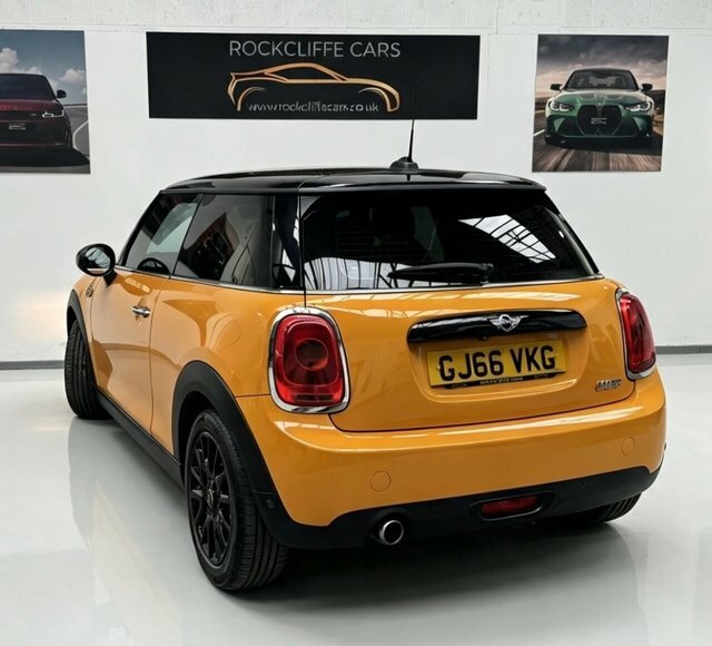 Mini Hatch Cooper Hatchback GJ66VKG Orange #3