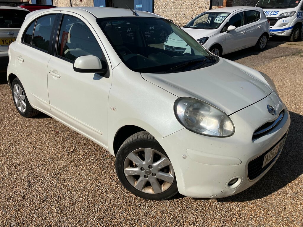 Nissan Micra 1.2 Shiro Dig-s. 5Dr. Ideal 1St C White #2