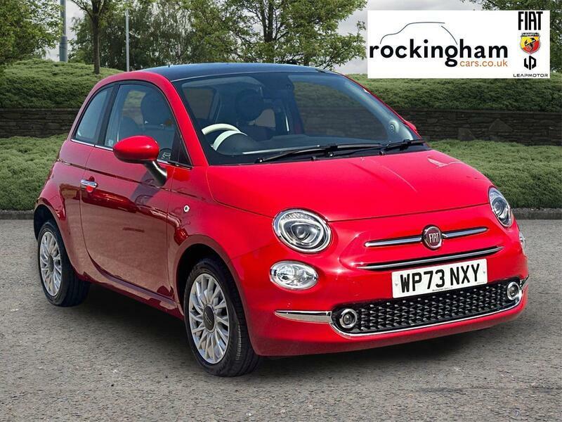 Fiat 500 Manual Red