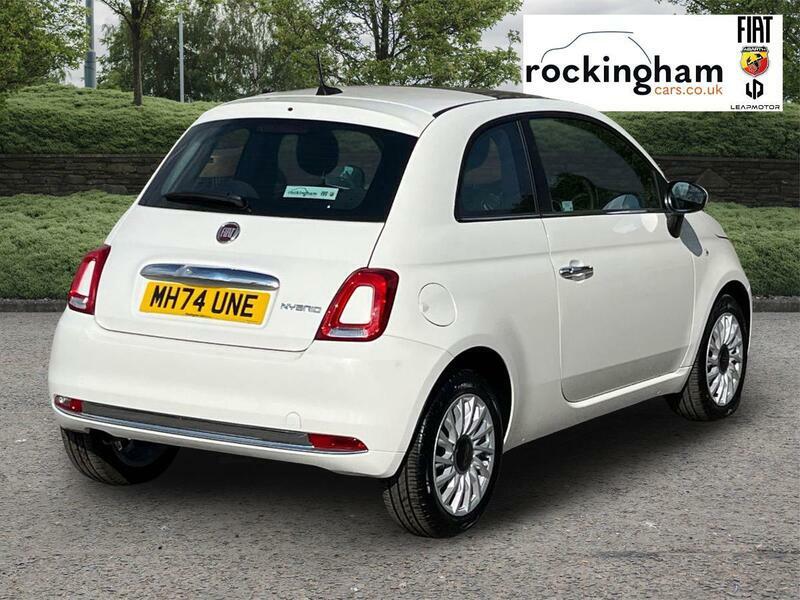 Fiat 500 Manual White #3
