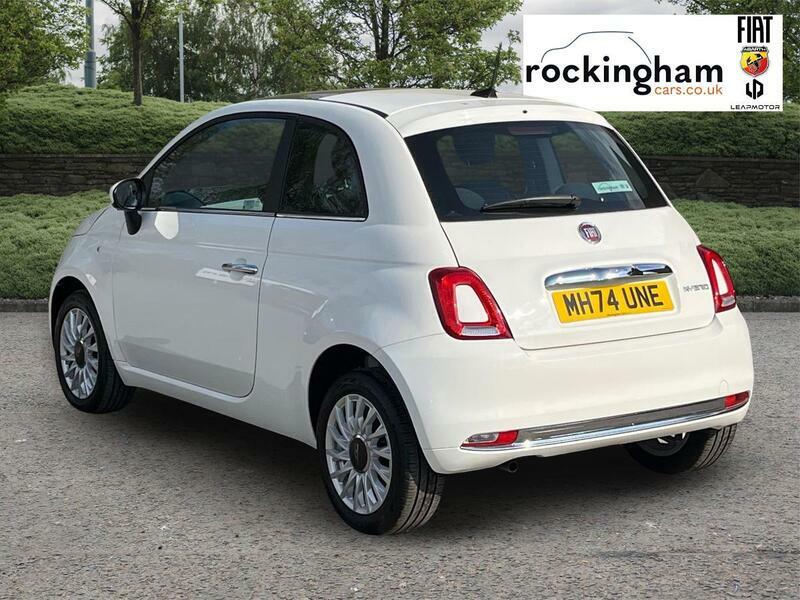 Fiat 500 Manual White #5