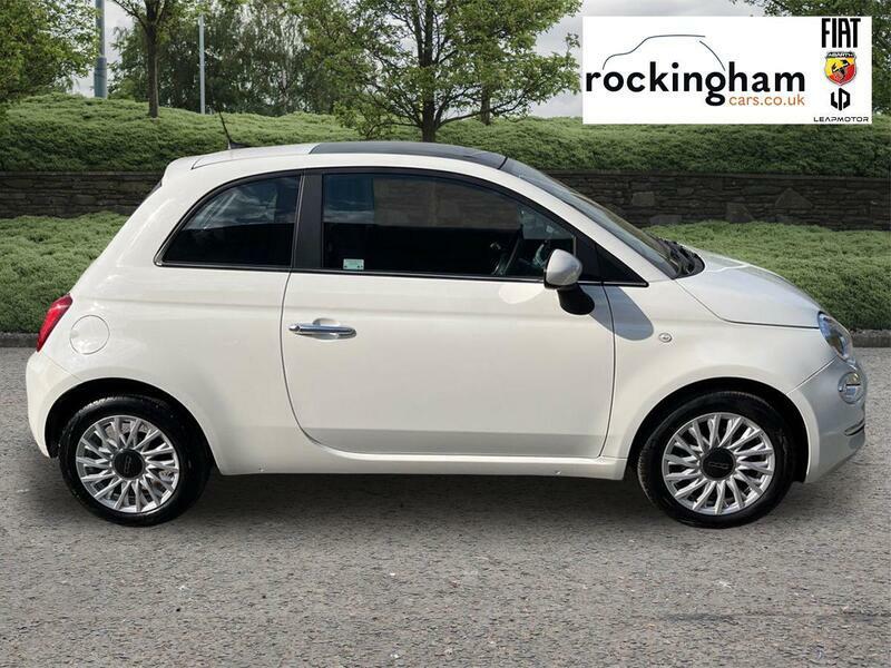 Fiat 500 Manual White #2