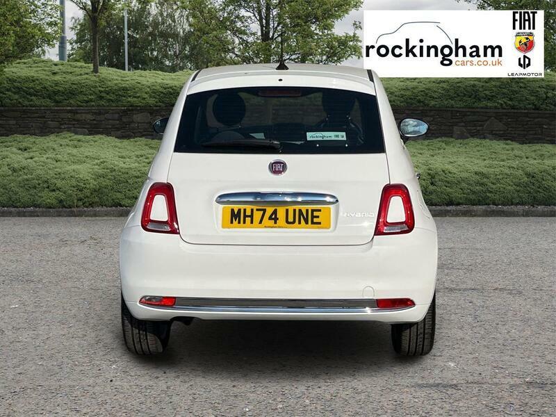 Fiat 500 Manual White #4