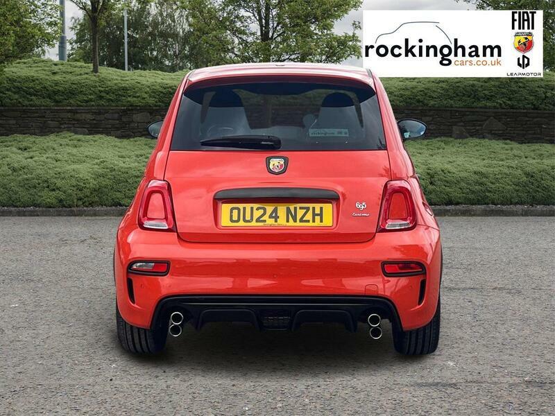 Abarth 695 Manual Orange #4