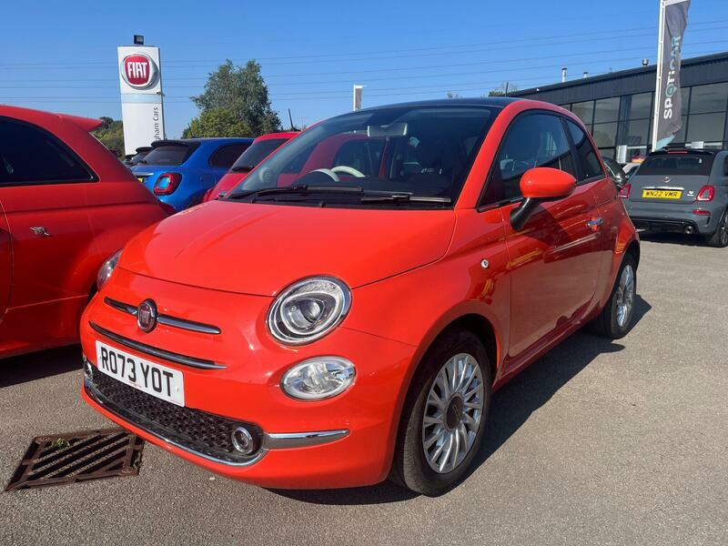 Fiat 500 Manual Orange