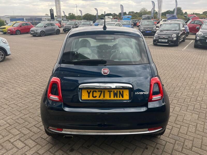 Fiat 500 Manual Blue #5