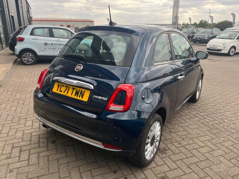 Fiat 500 Manual Blue #6