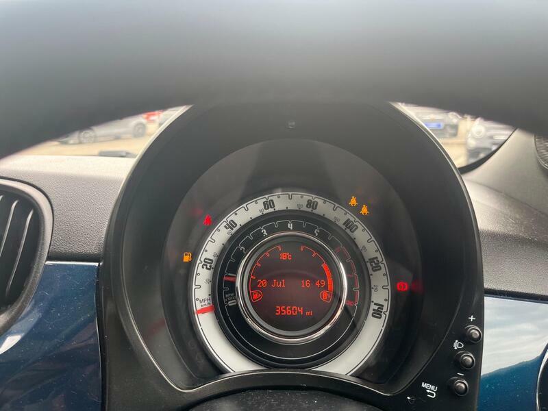 Fiat 500 500E Icon Blue #11