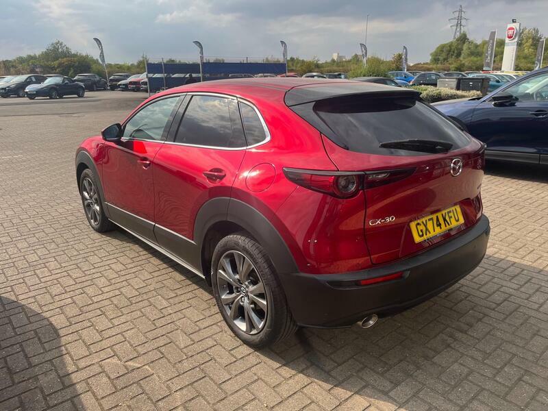 Mazda CX-30 2.0 E-skyactiv X Mhev Takumi Red #9