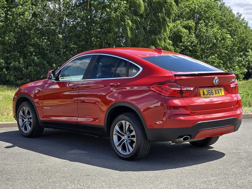 BMW X4 20D Se AJ66XXT Red #2