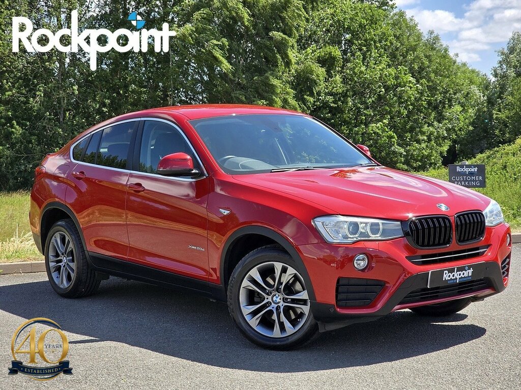 BMW X4 20D Se Red