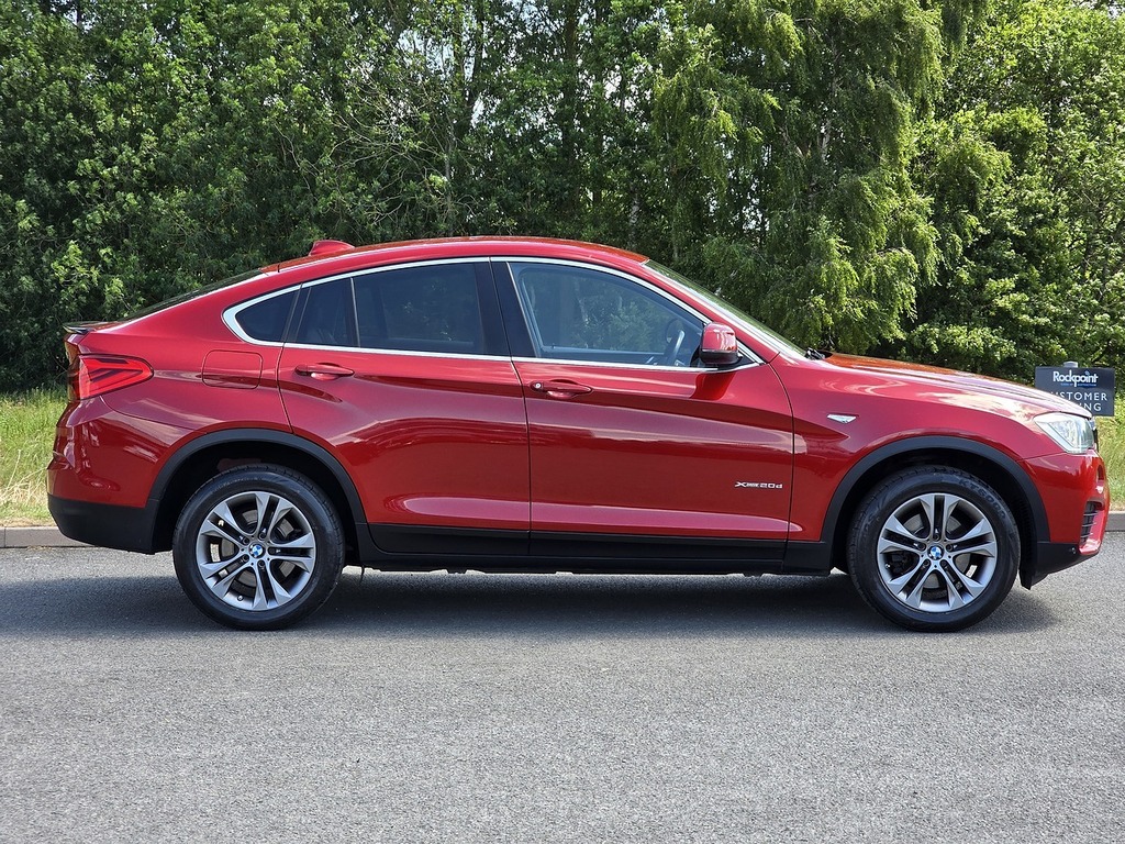 BMW X4 20D Se AJ66XXT Red #5