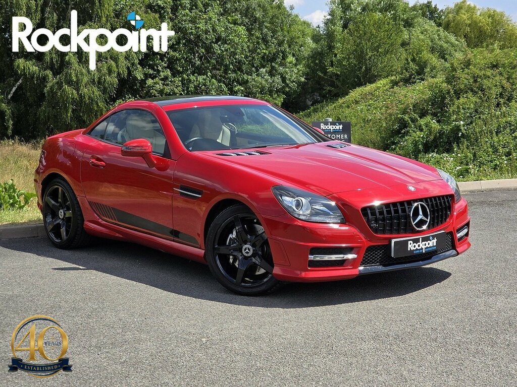 Mercedes-Benz SLK Slk250 Cdi Amg Sport CA64YGH Red