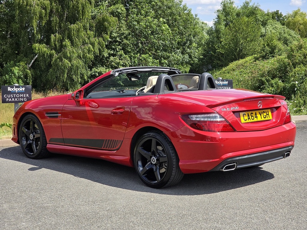 Mercedes-Benz SLK Slk250 Cdi Amg Sport CA64YGH Red #3