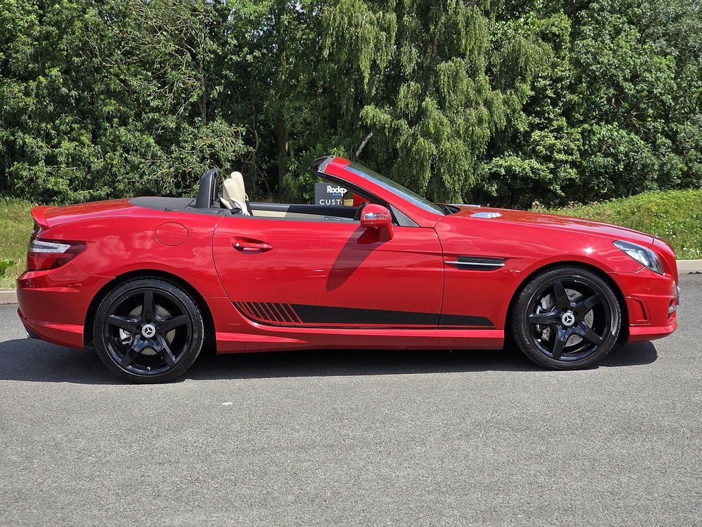 Mercedes-Benz SLK Slk250 Cdi Amg Sport CA64YGH Red #6